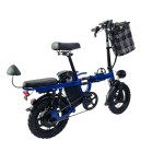 14-inch lithium battery beach tire, six shock absorbers, NFC instrument panel, valet parking foldable electric bicycle, can be placed in the trunk of the car, 400W motor